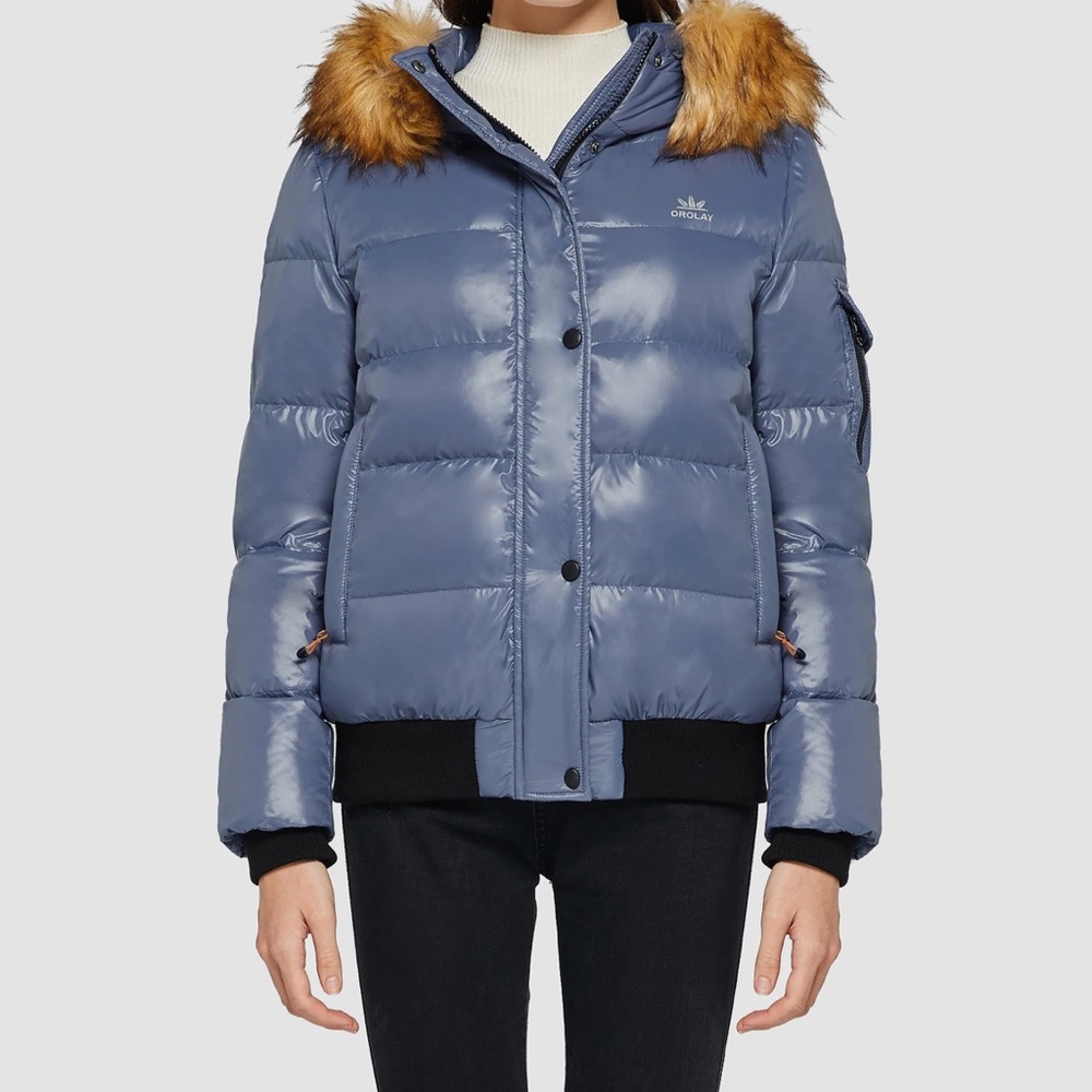Orolay Thickened Winter Shiny Puffer Jacket